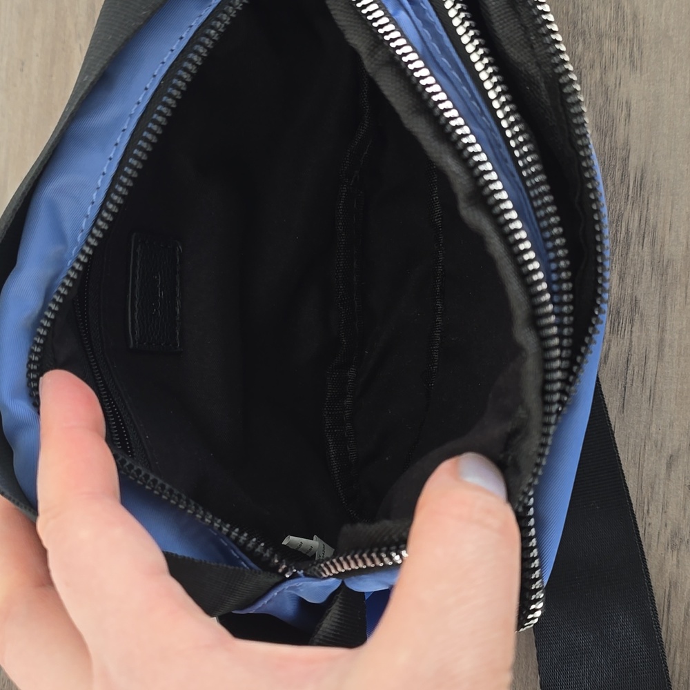 Colab Blue and Black Belt Bag - Picture 8 of 10